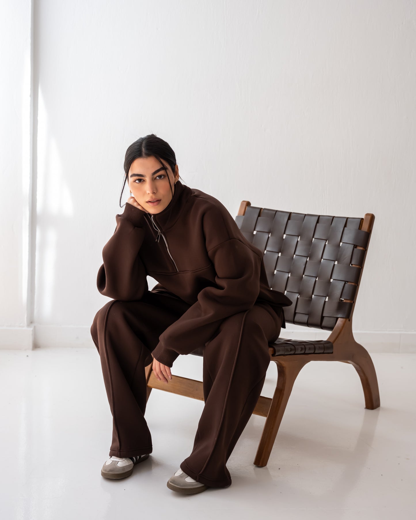 Stay cool set in brown