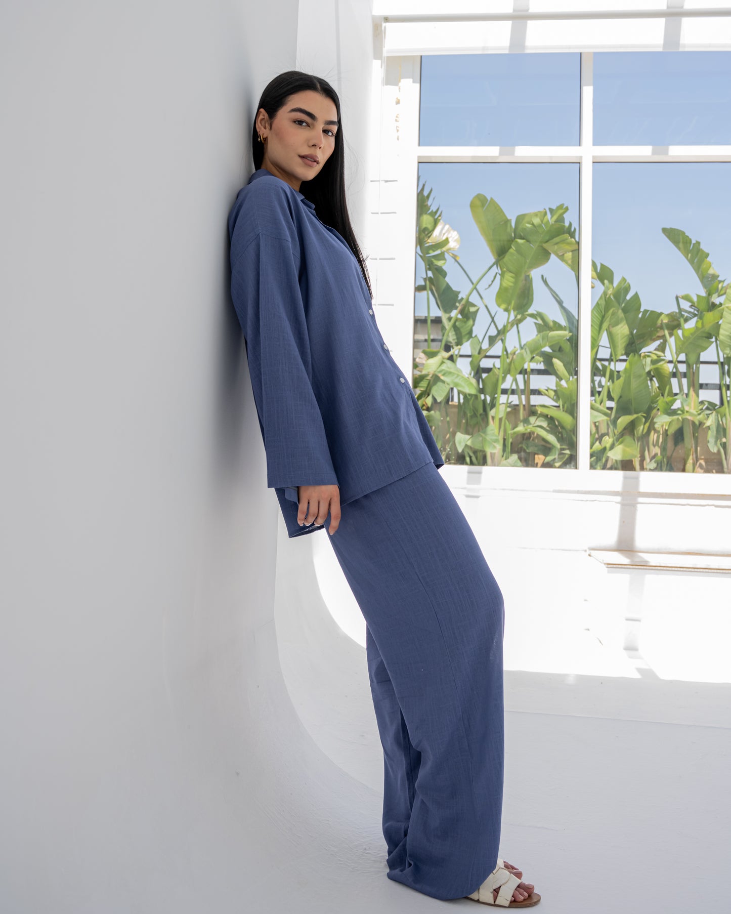 Easy Summer Set Denim Blue
