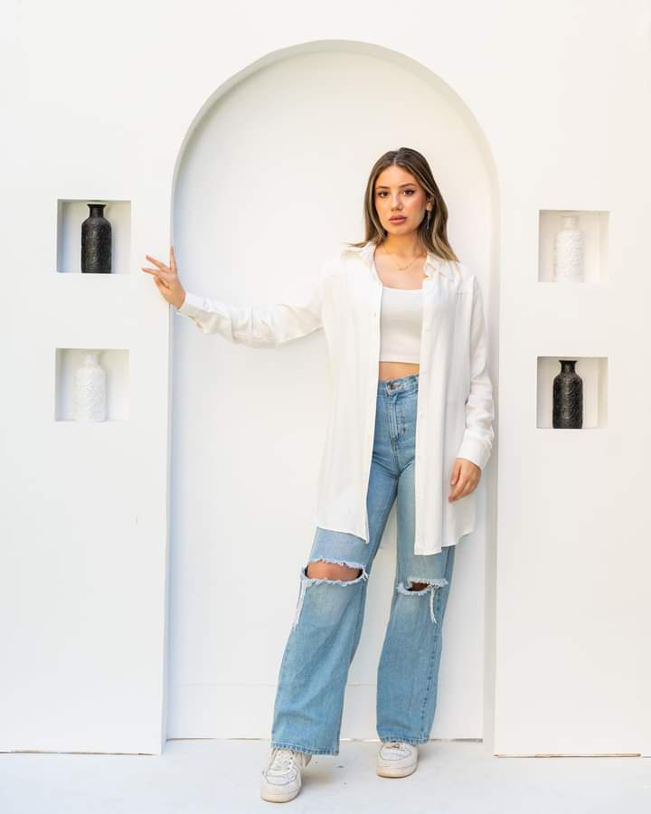 Cotton white shirt