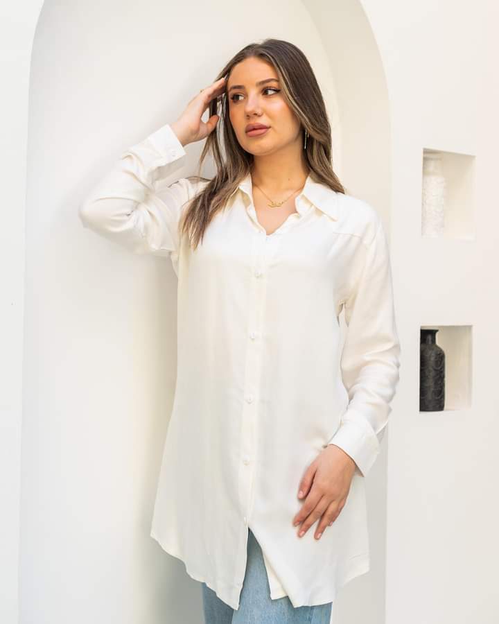 Cotton white shirt