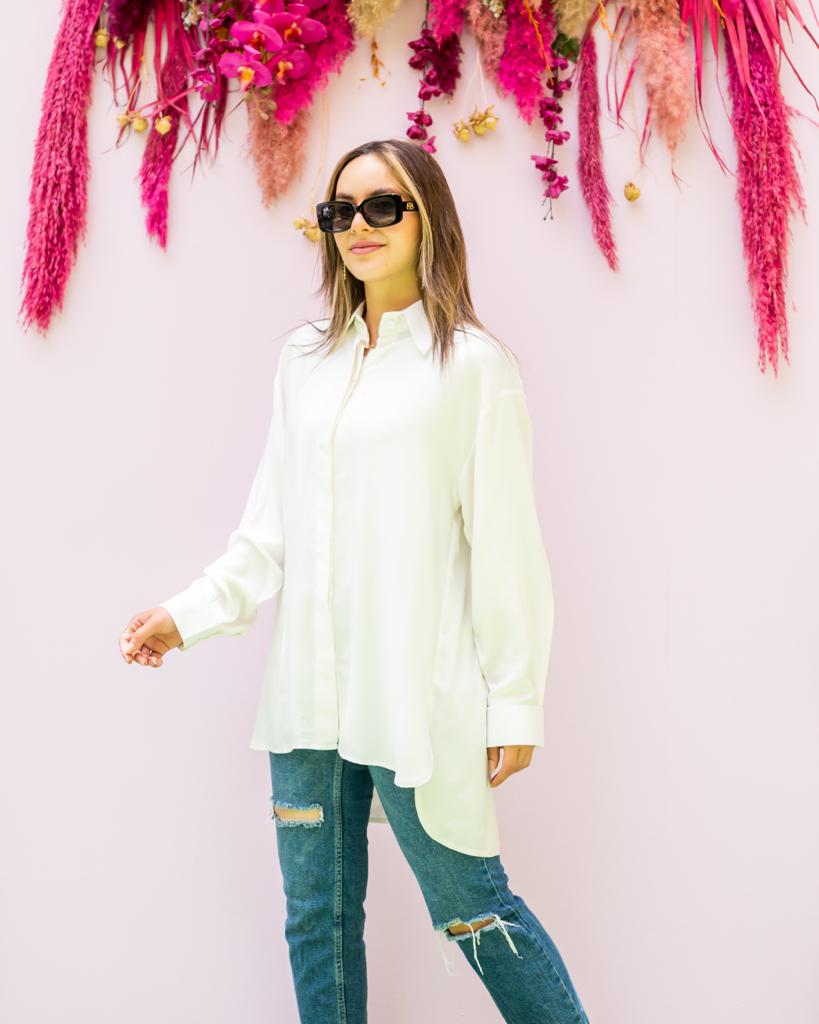 Easy go off white shirt