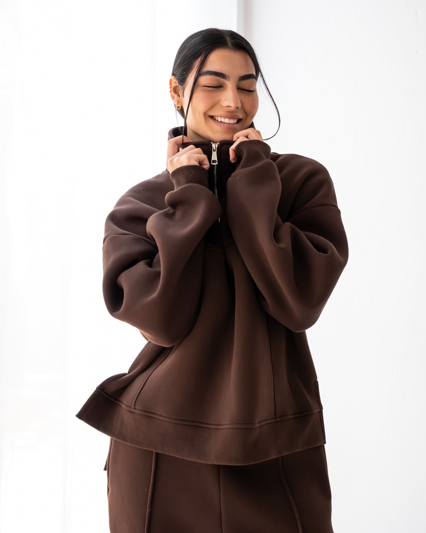 Stay cool set in brown