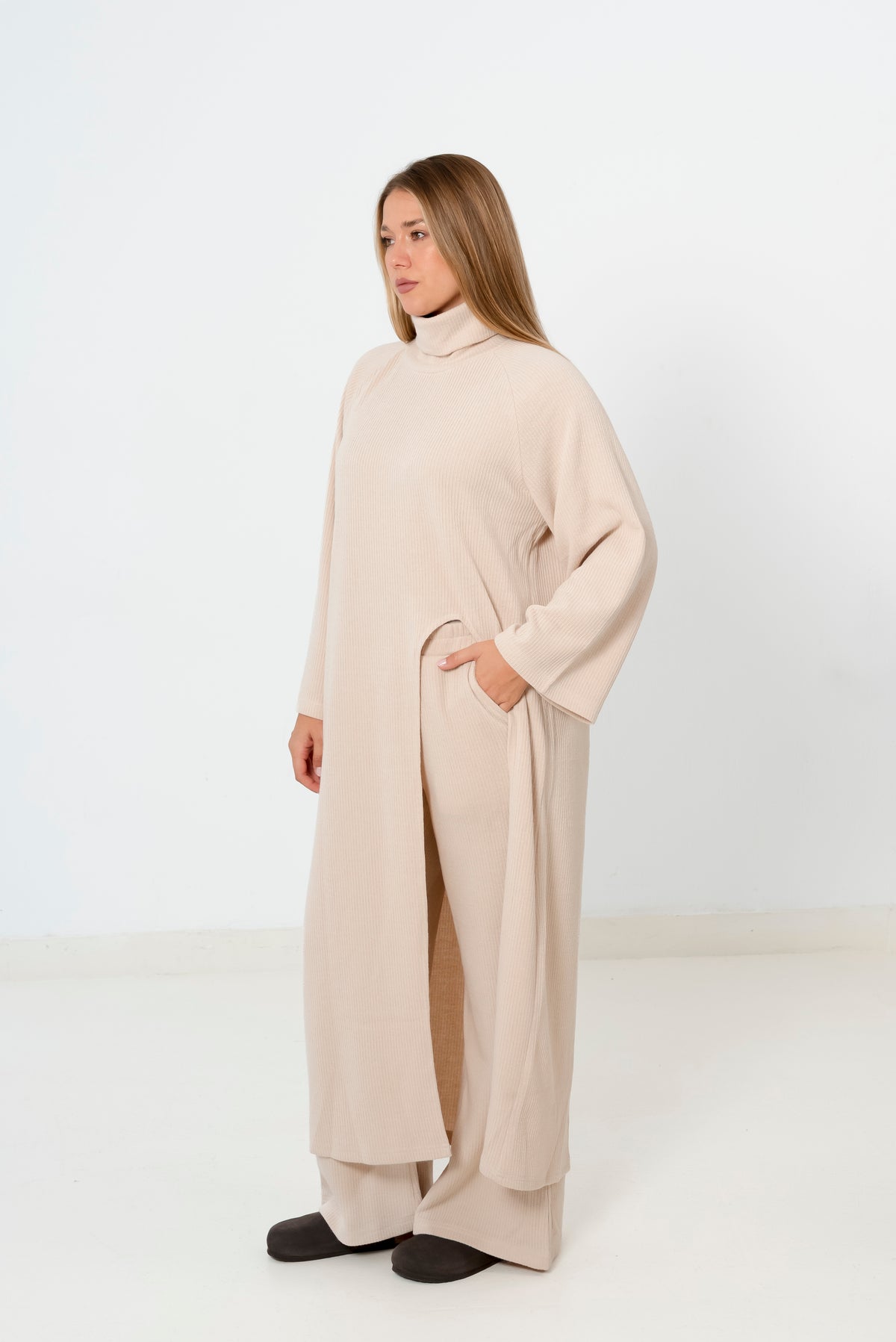 La muse set in Beige
