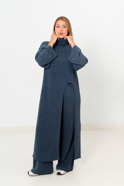La muse set in Denim blue