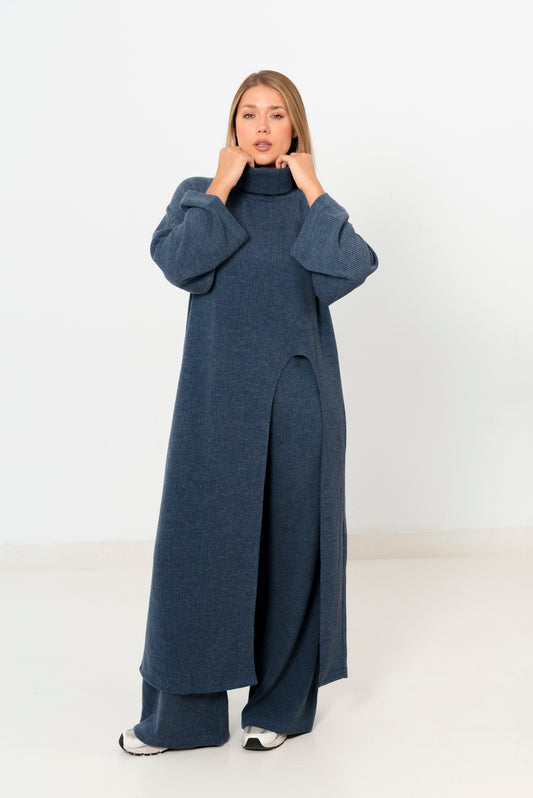 La muse set in Denim blue