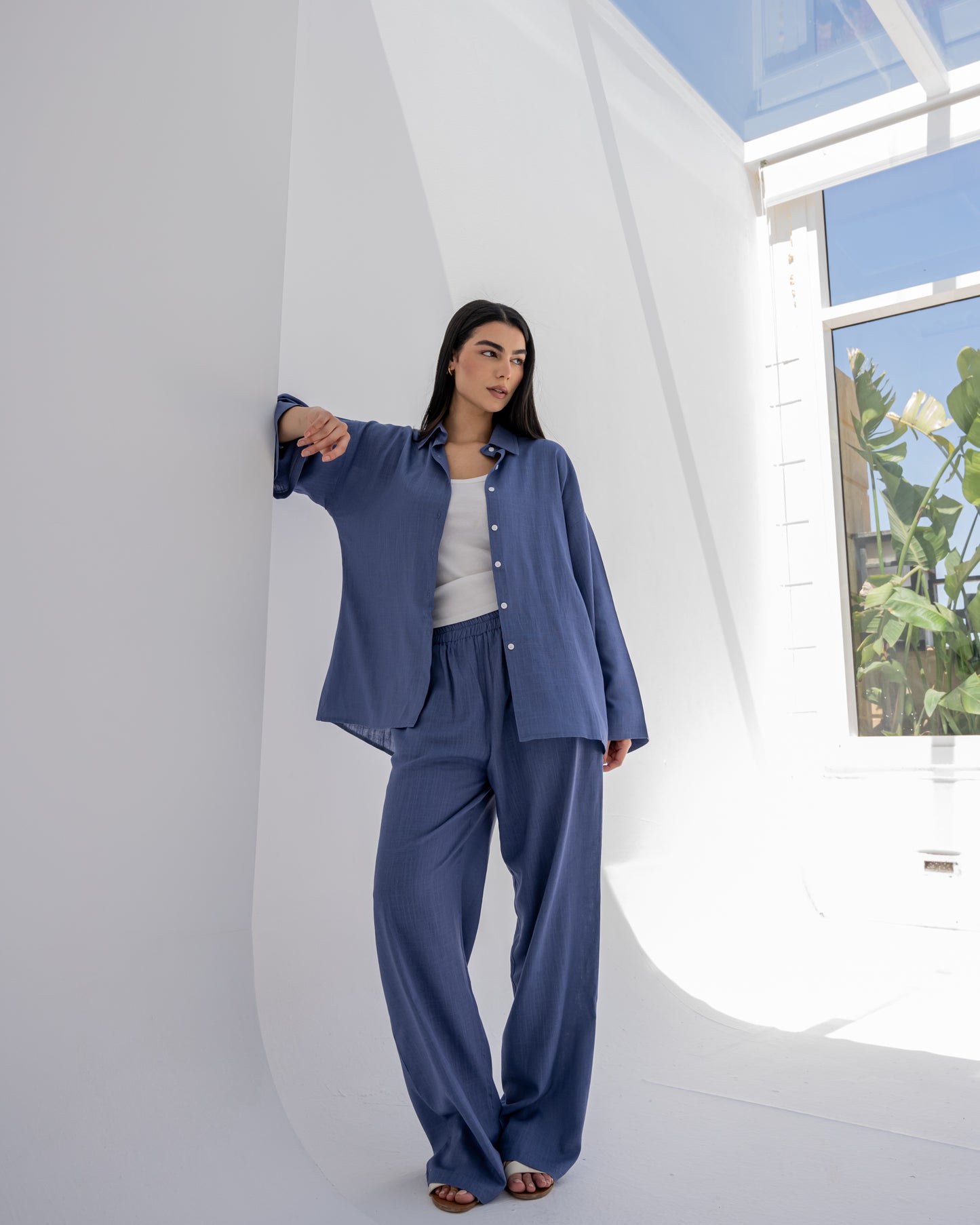 Easy Summer Set Denim Blue