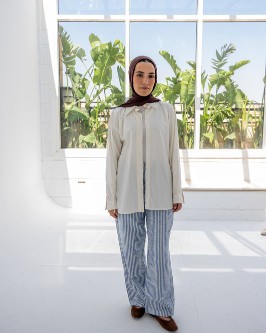 Offwhite Poplin Shirt