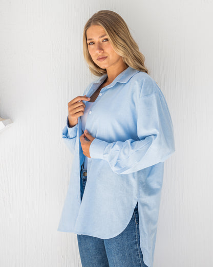 New flowy linen shirt