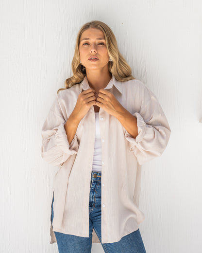 New flowy linen shirt