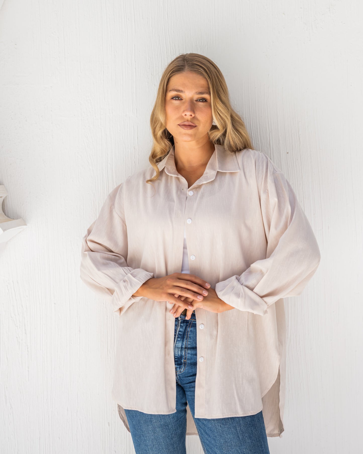 New flowy linen shirt