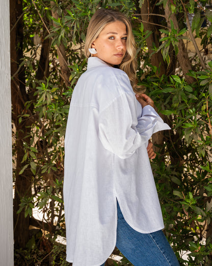 New flowy linen shirt