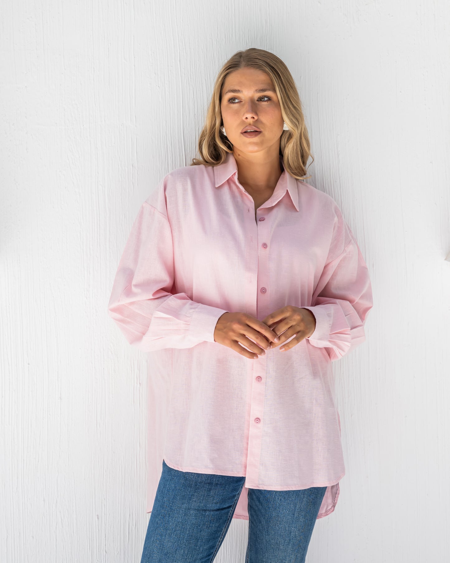 New flowy linen shirt