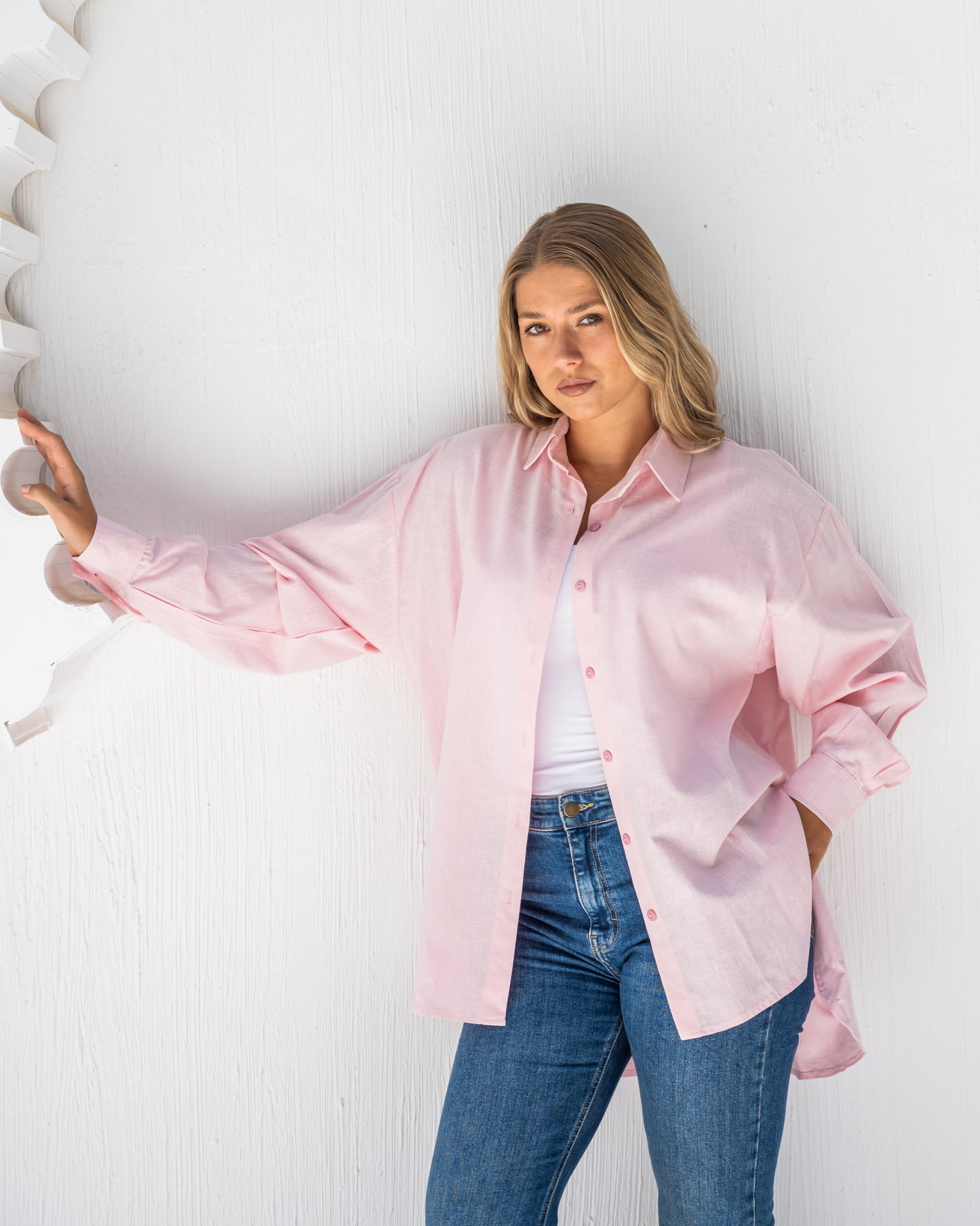 New flowy linen shirt