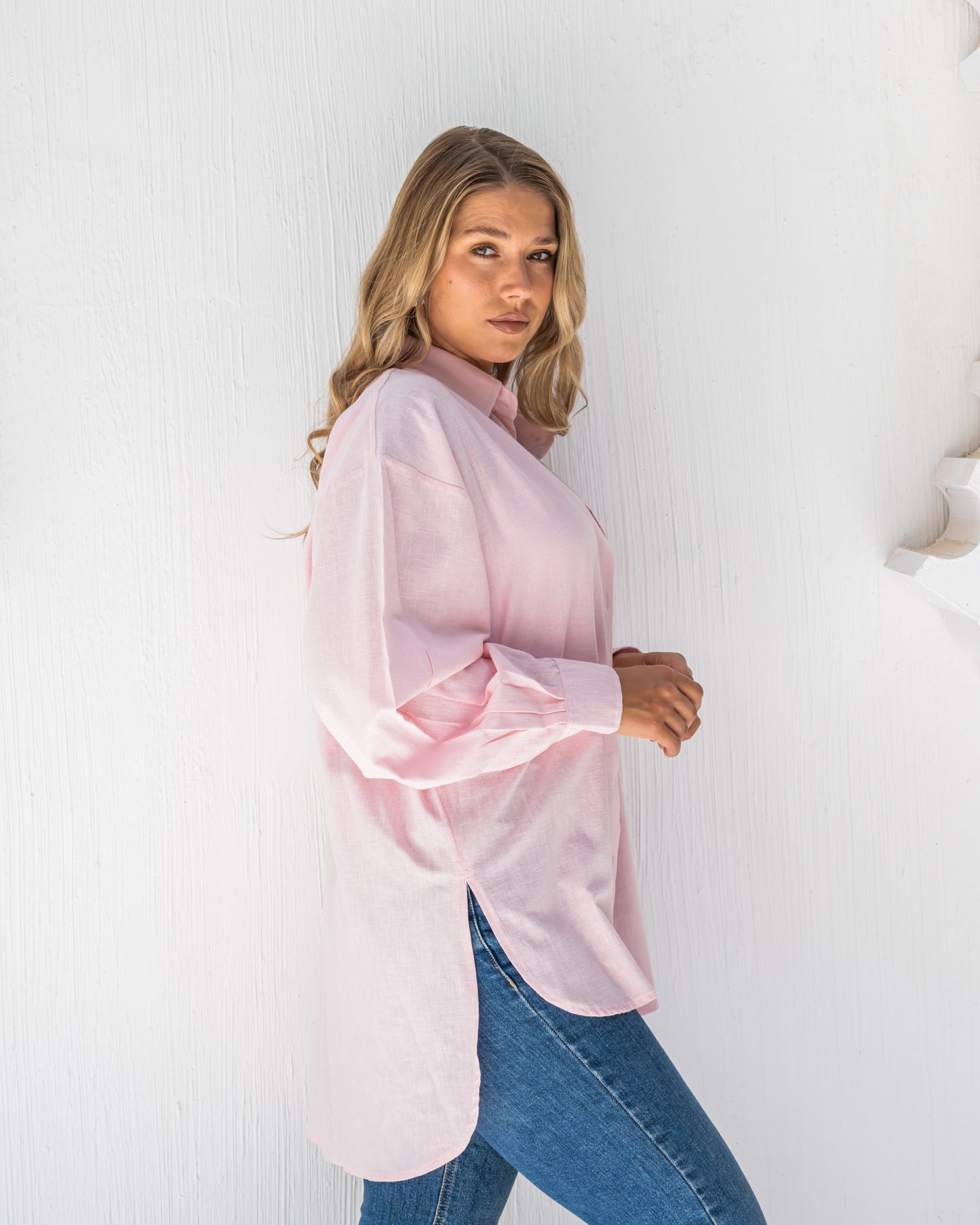 New flowy linen shirt