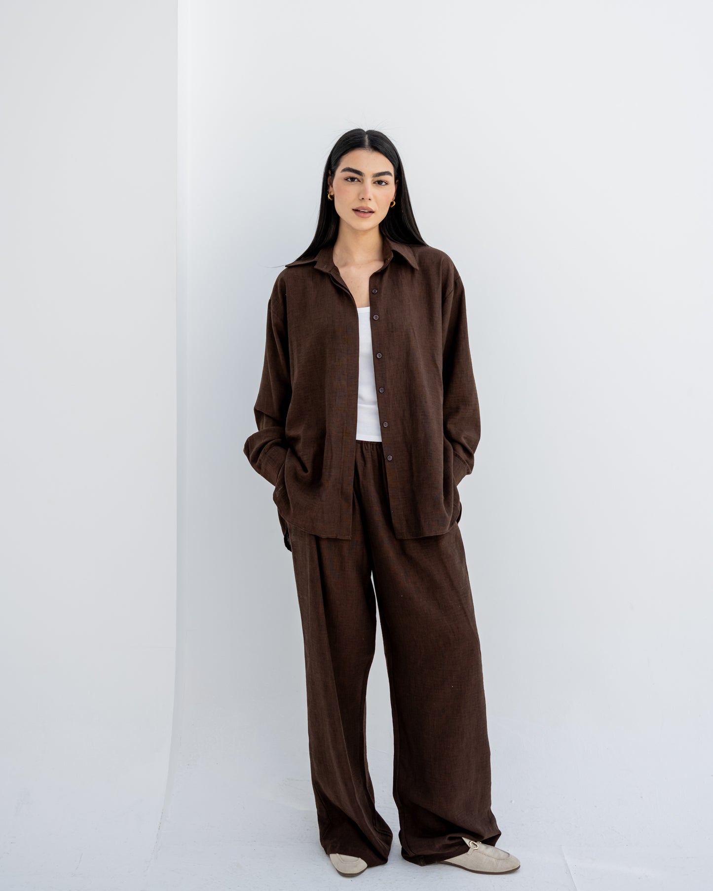 Halo Summer Set in Brown