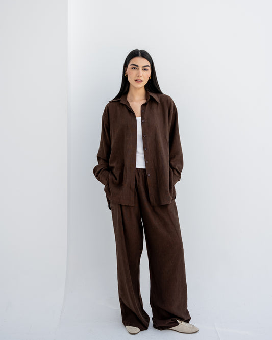 Halo Summer Set in Brown