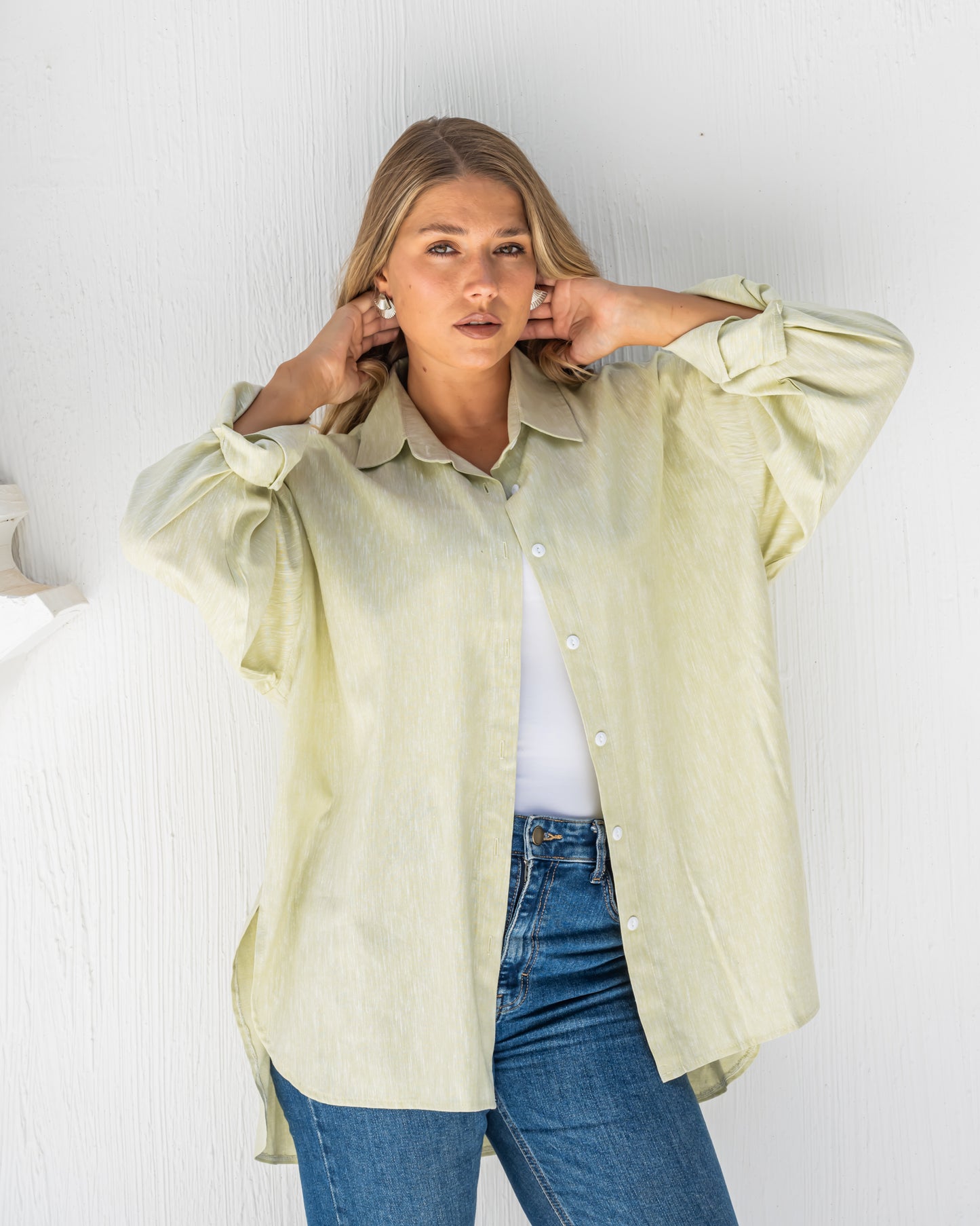 New flowy linen shirt