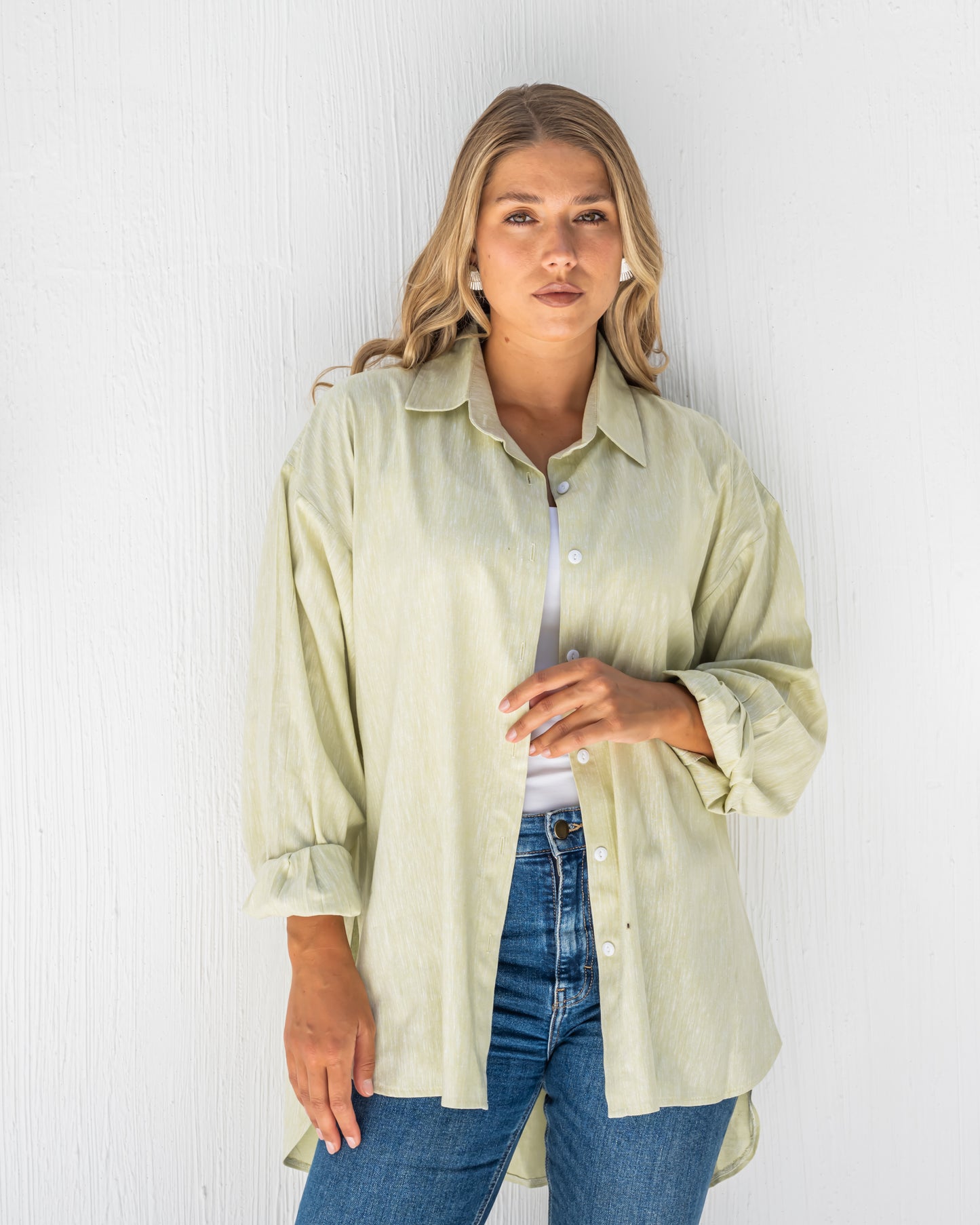 New flowy linen shirt