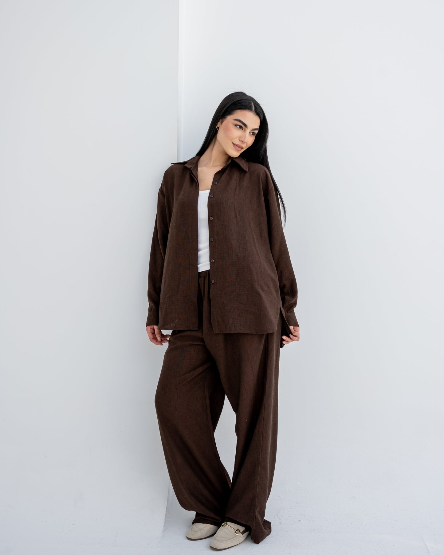 Halo Summer Set in Brown