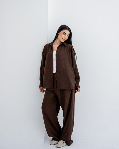 Halo Summer Set in Brown