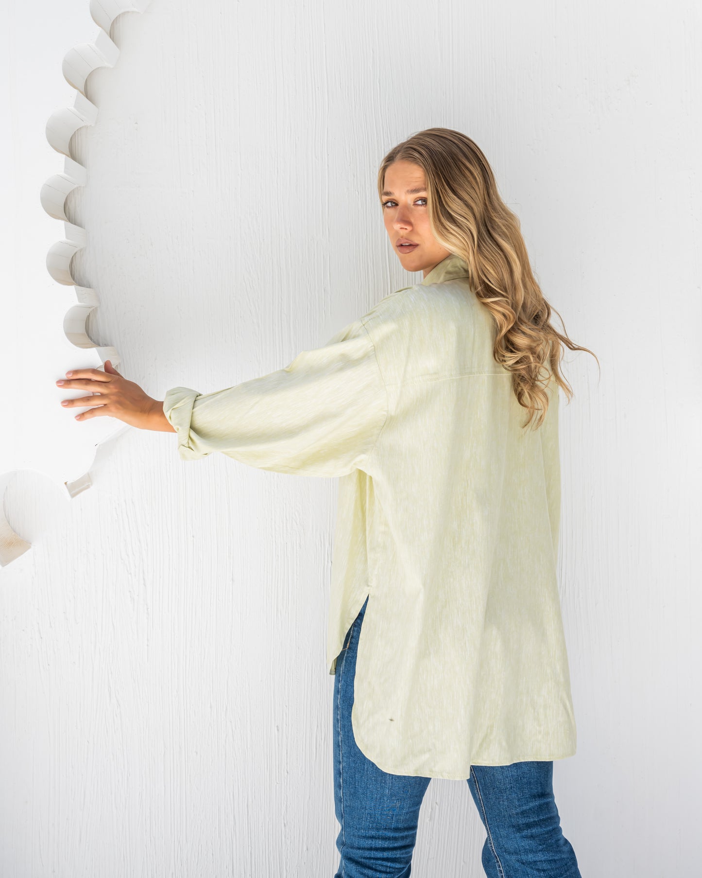New flowy linen shirt