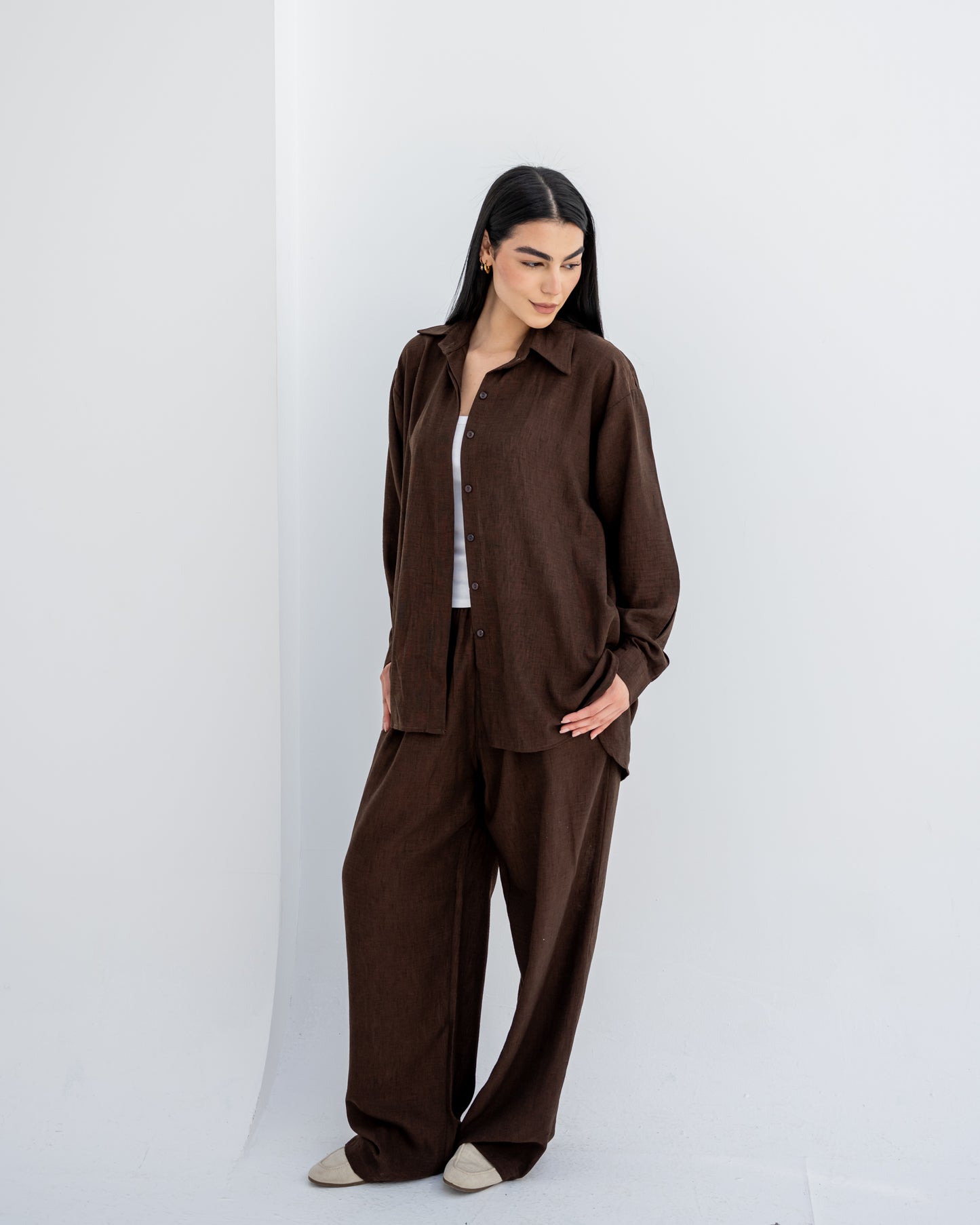 Halo Summer Set in Brown
