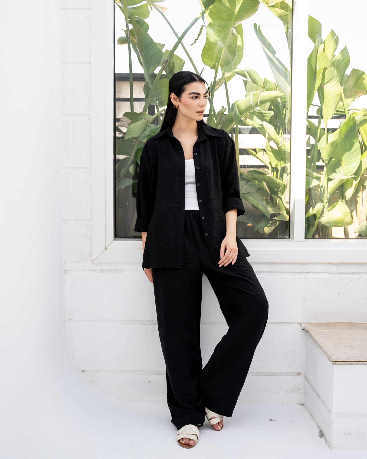 Summer Halo Set in Black