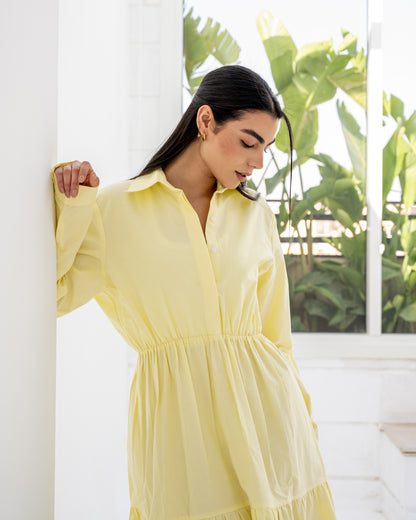 Summer Dress in Yellow