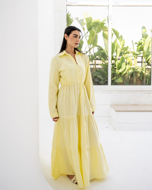Summer Dress in Yellow