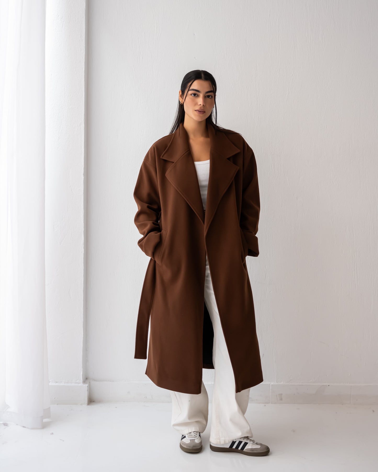 The city coat Brown