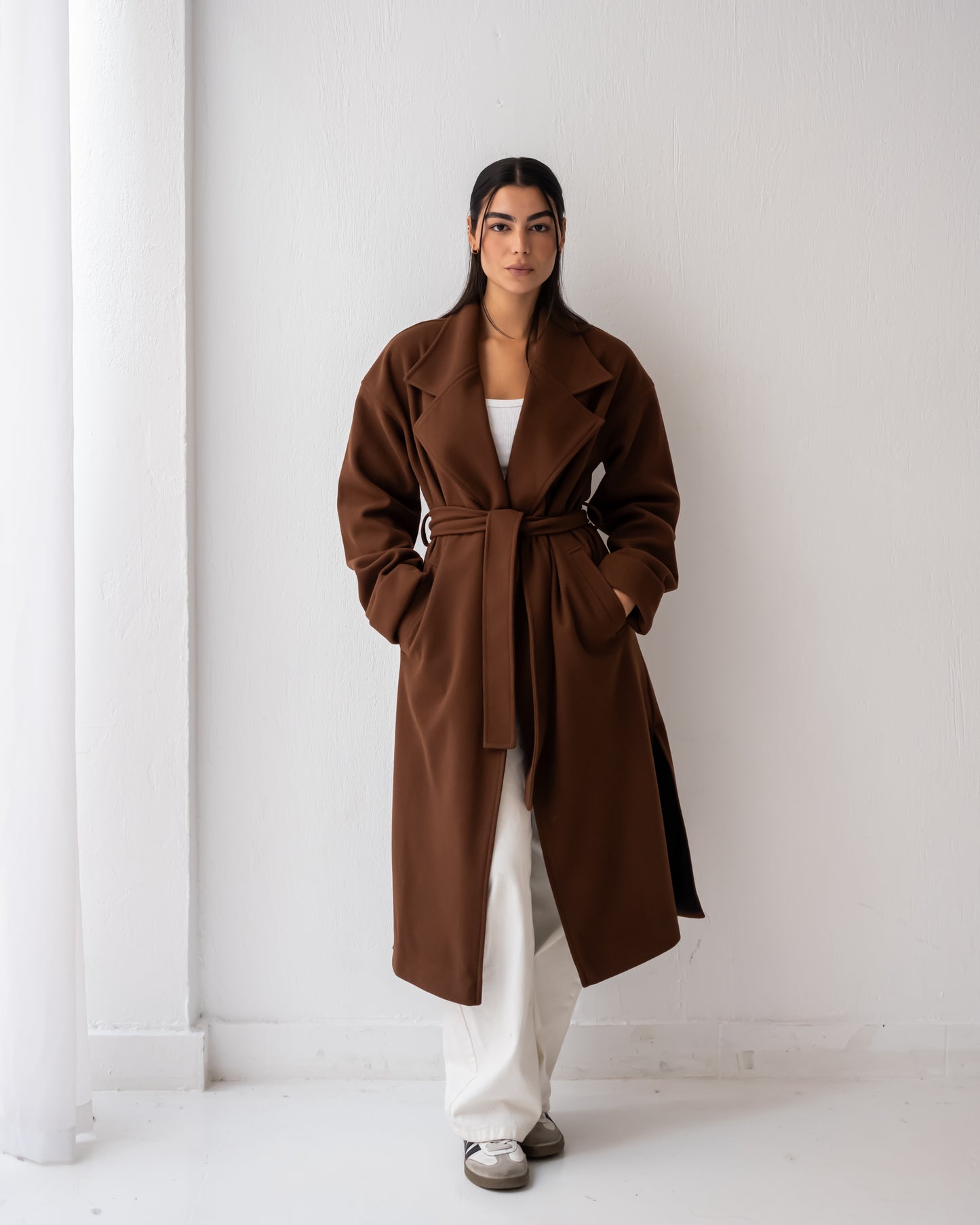 The city coat Brown