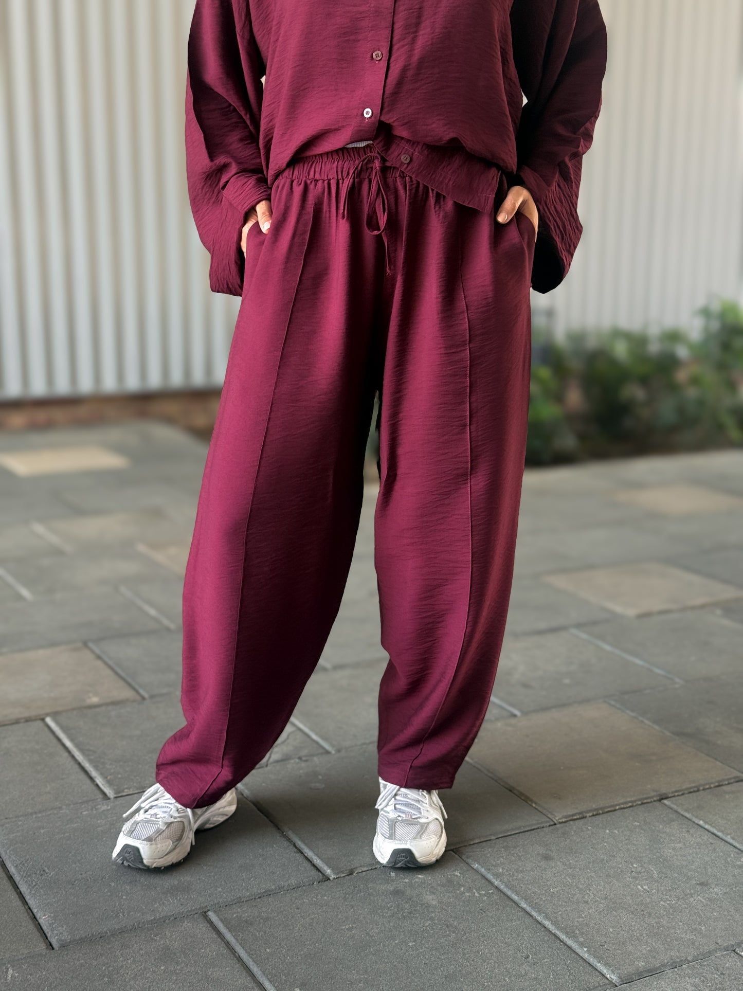 Everyday set in Burgandy